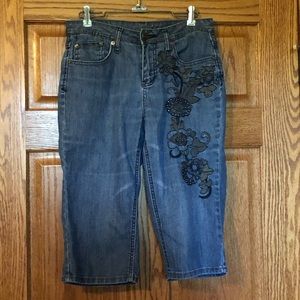Gitano long jean shorts